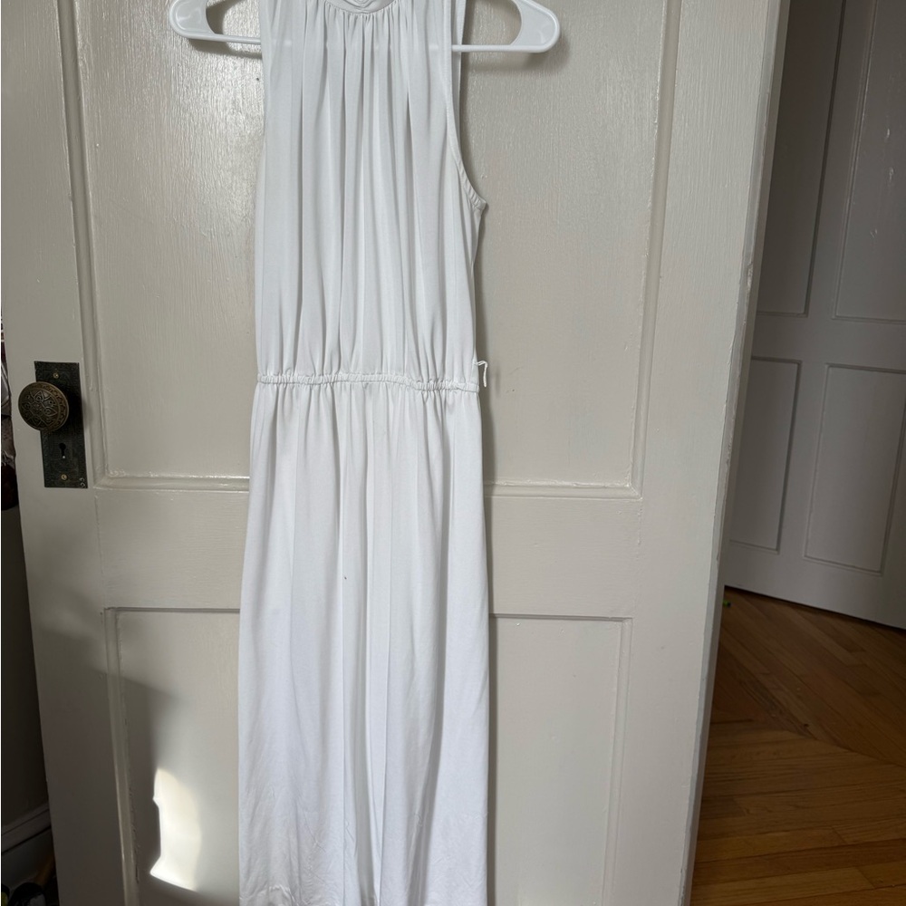 Vintage high neck dress and batwing jacket matching set S